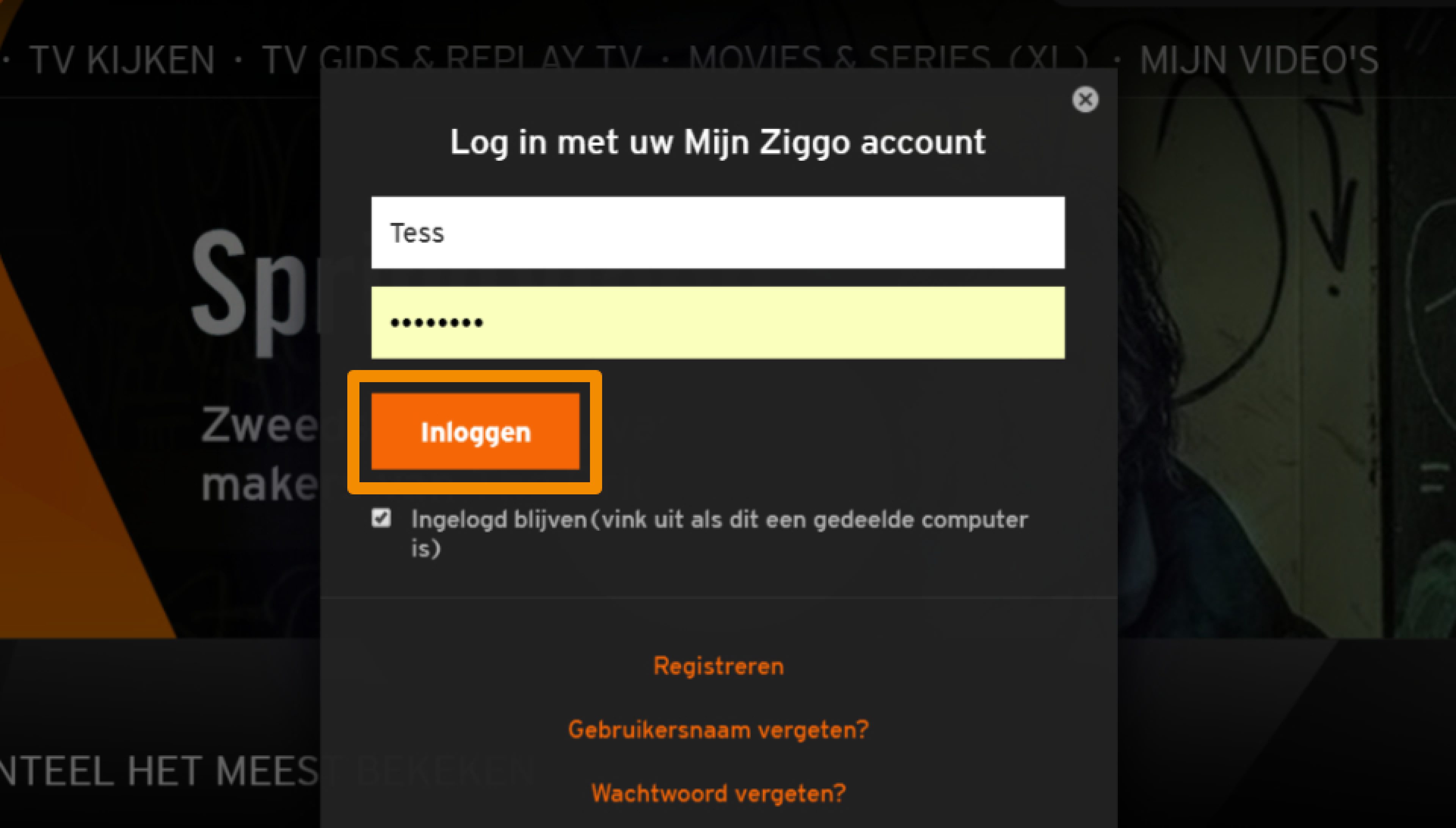On Demand een film of serie kijken Klantenservice Ziggo